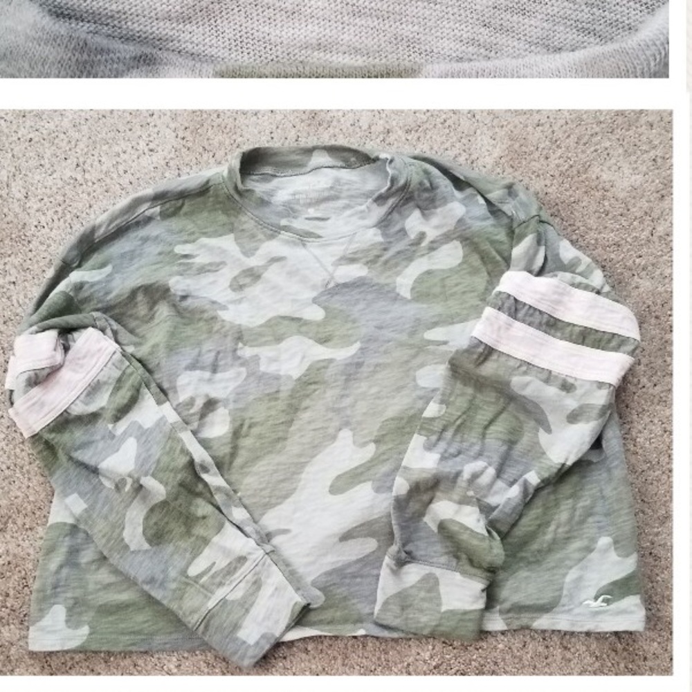 camouflaged long tee